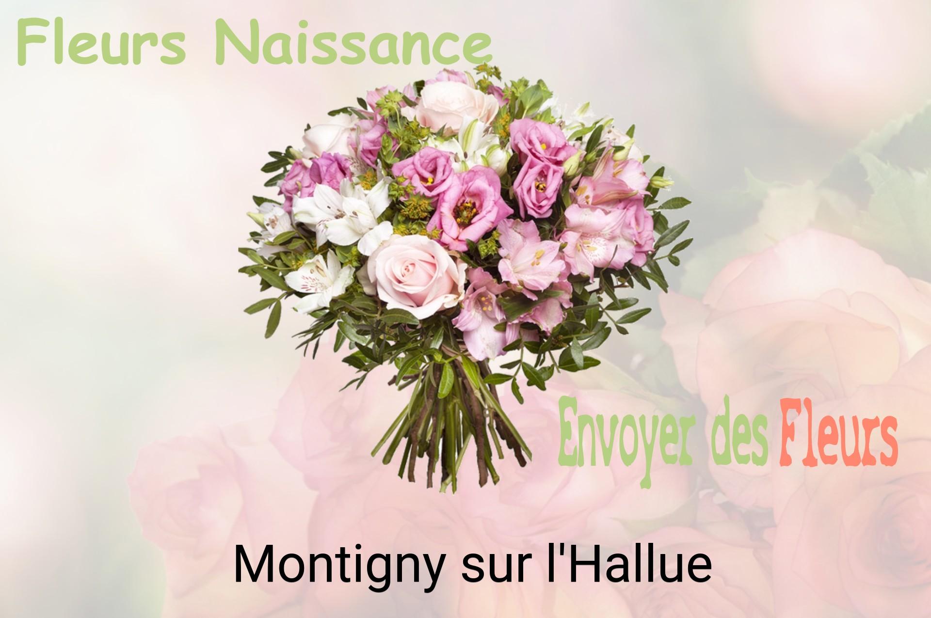 Bouquet de fleurs de naissance livré à Montigny-sur-l'Hallue