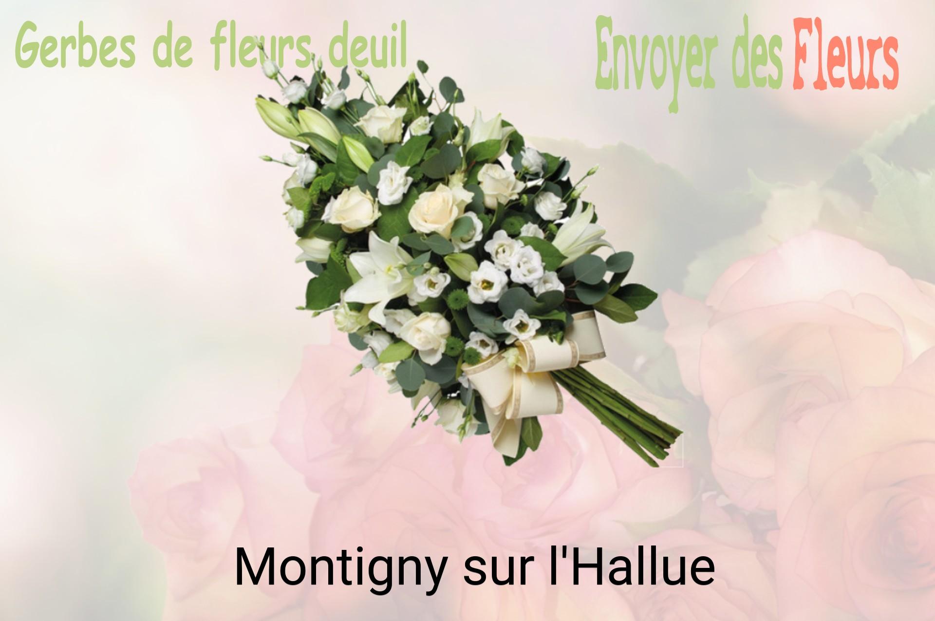 Gerbe de fleurs de deuil livrée à Montigny-sur-l'Hallue
